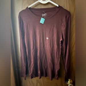 Maurice’s Maroon Long Sleeve Shirt
